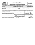 1000, Ownership Certificate