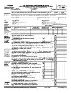 1040-NR, U.S. Nonresident Alien Income Tax Return