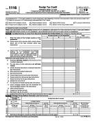 1116, Foreign Tax Credit (Individual
