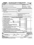 1120-F, U.S. Income Tax Return of a Foreign Corporation