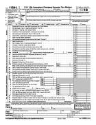 1120-L, U.S. Life Insurance Company Income Tax Return