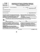 1122, Authorization and Consent of Subsidiary Corporation to be Included in a Consolidated Income Tax Return