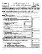 2210-F, Underpayment of Estimated Tax By Farmers and Fishermen