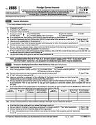 2555, Foreign Earned Income