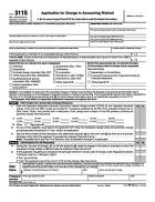 3115, Application for Change in Accounting Method