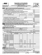 4562, Depreciation and Amortization (Including Information on Listed Property)