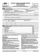 4563, Exclusion of Income for Bona Fide Residents of American Samoa