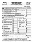 4835, Farm Rental Income and Expenses