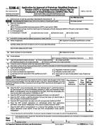 5306-A, Application for Approval of Prototype Simplified Employee Pension (SEP) or Savings Incentive Match Plan for Employees of Small Employers (SIMPLE IRA Plan)