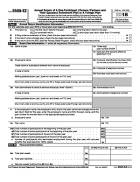 5500-EZ, Annual Return of One Participant (Owners and Their Spouses) Retirement Plan