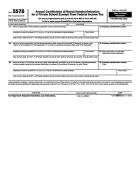 5578, Annual Certification of Racial Nondiscrimination for a Private School Exempt From Federal Income Tax