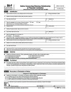 56-F, Notice Concerning Fiduciary Relationship of Financial Institution