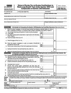 6069, Return of Excise Tax on Excess Contributions to Black Lung Benefit Trust Under Section 4953 and Computation of Section 192 Deduction