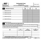 6627, Environmental Taxes