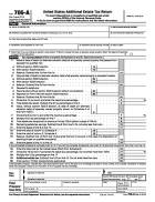 706-A, United States Additional Estate Tax Return
