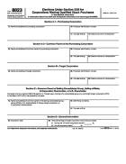 8023, Elections Under Section 338 for Corporations Making Qualified Stock Purchases