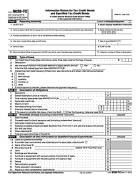 8038-TC, Information Return for Tax Credit Bonds and Specified Tax Credit Bonds