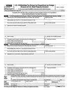 8288, U.S. Withholding Tax Return for Dispositions by Foreign Persons of U.S. Real Property Interests