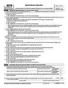 8379, Injured Spouse Allocation