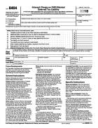 8404, Interest Charge on DISC-Related Deferred Tax Liability