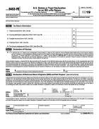 8453-FE, U.S. Estate or Trust Declaration for an IRS e-file Return