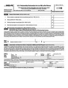 8453-PE, U.S. Partnership Declaration for an IRS e-file Return