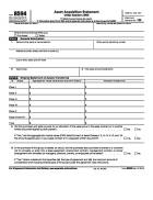 8594, Asset Acquisition Statement Under Section 1060
