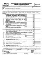 8613, Return of Excise Tax on Undistributed Income of Regulated Investment Companies