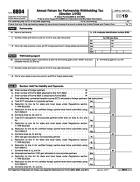 8804, Annual Return for Partnership Withholding Tax (Section 1446)