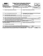 8805, Foreign Partner's Information Statement of Section 1446 Withholding Tax