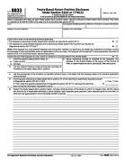 8833, Treaty-Based Return Position Disclosure Under Section 6114 or 7701(b)