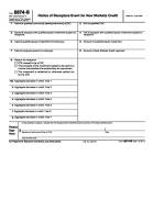 8874-B, Notice of Recapture Event for New Markets Credit