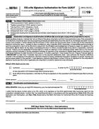 8879-I, IRS e-file Signature Authorization for Form 1120-F