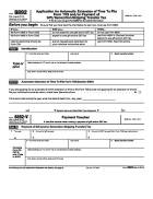 8892, Application for Automatic Extension of Time To File Form 709 and/or Payment of Gift/Generation-Skipping Transfer Tax