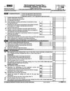 8960, Net Investment Income Tax Individuals
