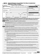 943-X, Adjusted Employer's Annual Federal Tax Return for Agricultural Employees or Claim for Refund