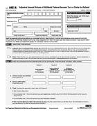 945-X, Adjusted Annual Return of Withheld Federal Income Tax or Claim for Refund