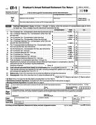 CT-1, Employer's Annual Railroad Retirement Tax Return