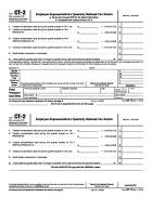 CT-2, Employee Representative's Quarterly Railroad Tax Return