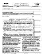 W-4 S, Request for Federal Income Tax Withholding from Sick Pay