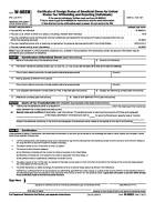 W-8 BEN, Certificate of Status of Beneficial Owner for United States Tax Withholding and Reporting (Entities)